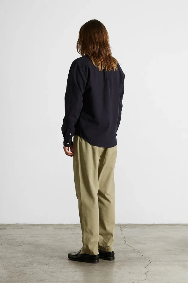 Fashion Edmmond Studios Adam Shirt Plain Navy