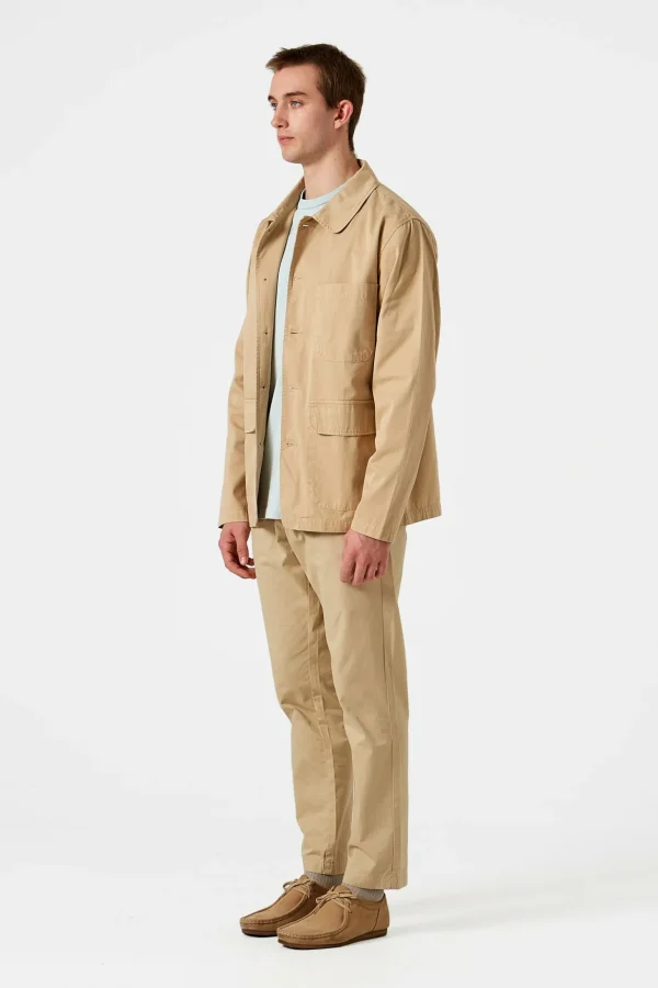 Cheap Edmmond Studios Albatros Jacket Plain Tan