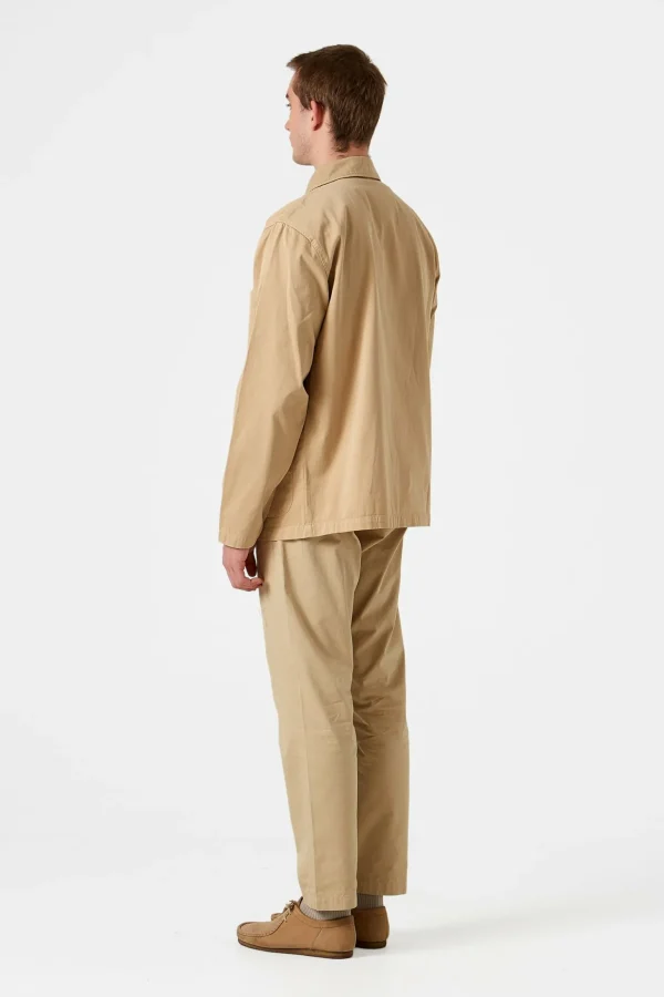 Cheap Edmmond Studios Albatros Jacket Plain Tan