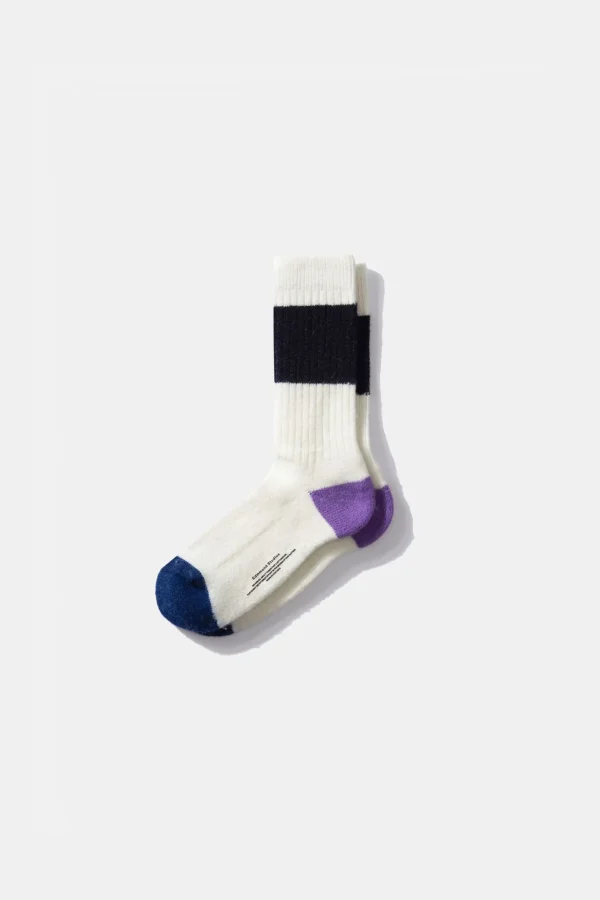Flash Sale Edmmond Studios Archer Socks Plain Off White