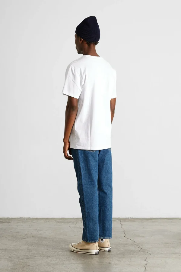 Hot Edmmond Studios Avail Pants Denim Plain Bleach