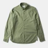 Flash Sale Edmmond Studios Bd Shirt Oxford Plain Olive