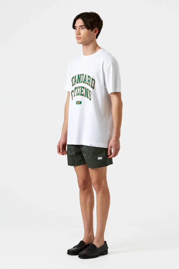 Online Edmmond Studios Ben Vertical Stripes Khaki