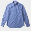 Hot Edmmond Studios Bold Shirt Vertical Stripes Blue