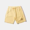 Online Edmmond Studios College Arch Shorts Plain Light Yellow