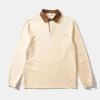 Outlet Edmmond Studios College Polo Plain Vainilla