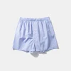 Best Sale Edmmond Studios Cotton Boxer Plain Light Blue