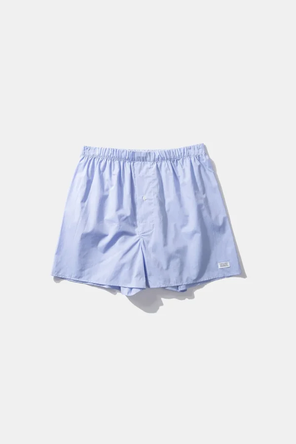 Best Sale Edmmond Studios Cotton Boxer Plain Light Blue