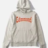 Fashion Edmmond Studios Curly Hoodie Plain Grey Melange
