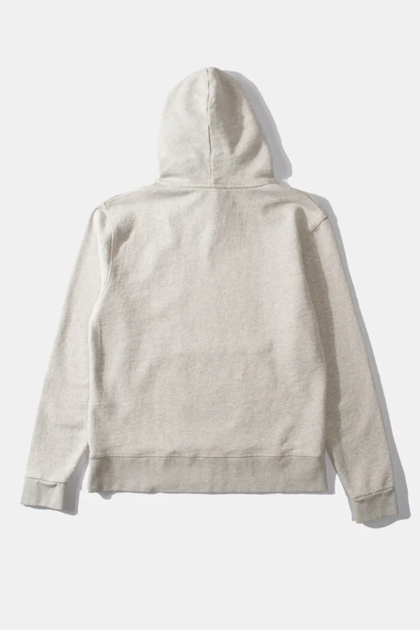 Fashion Edmmond Studios Curly Hoodie Plain Grey Melange