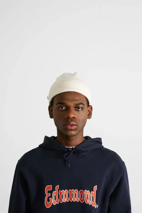 Cheap Edmmond Studios Curly Hoodie Plain Navy