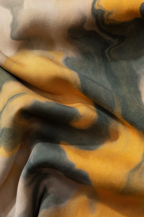 New Edmmond Studios Darius Short Sleeve Plain Mustard