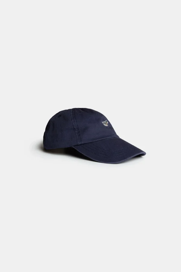 Shop Edmmond Studios Duck Patch Cap Ns Plain Navy