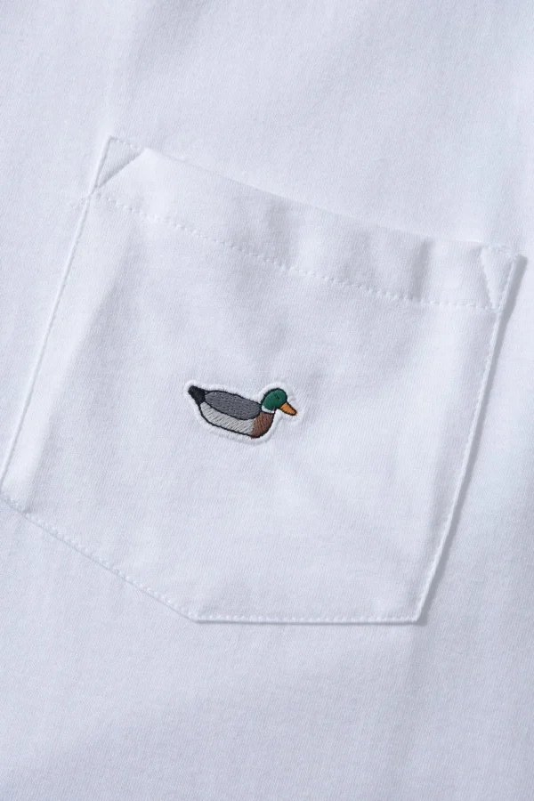 Hot Edmmond Studios Duck Patch Tee Ns Plain White