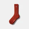 Online Edmmond Studios Duck Socks Plain Orange