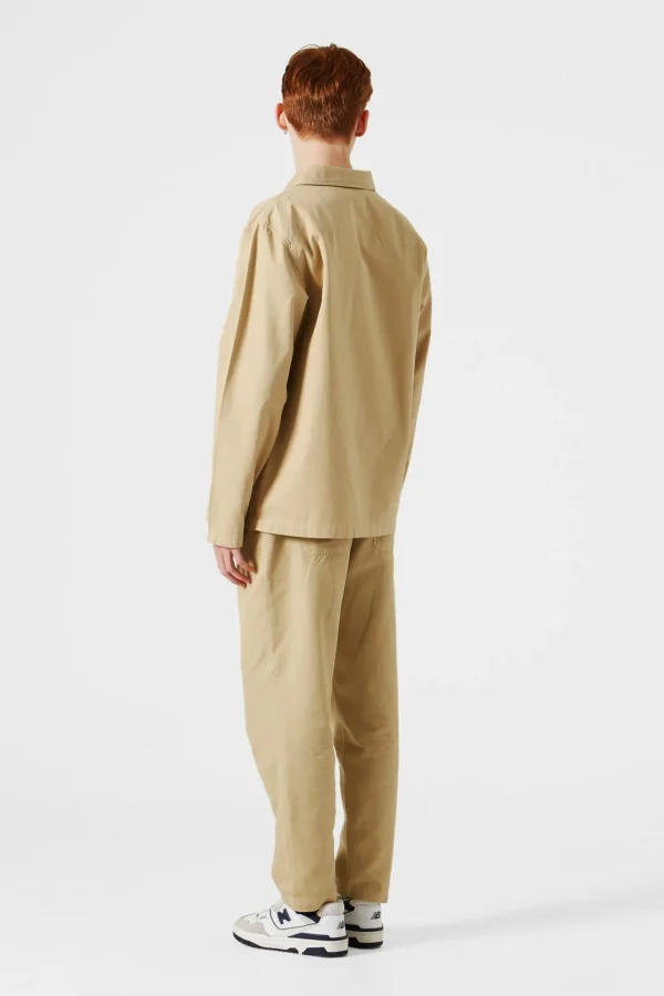 Outlet Edmmond Studios Dune Jacket Plain Beige