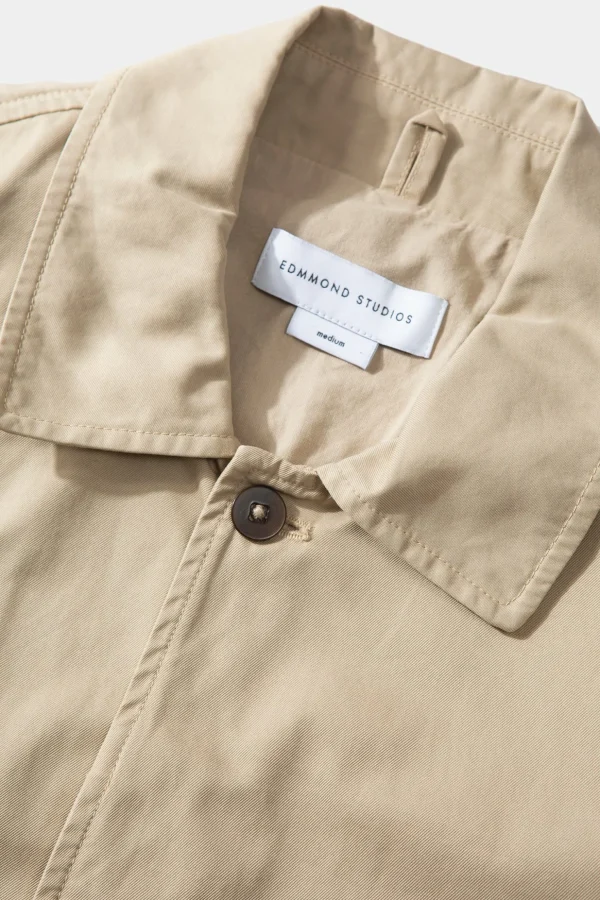 Outlet Edmmond Studios Dune Jacket Plain Beige