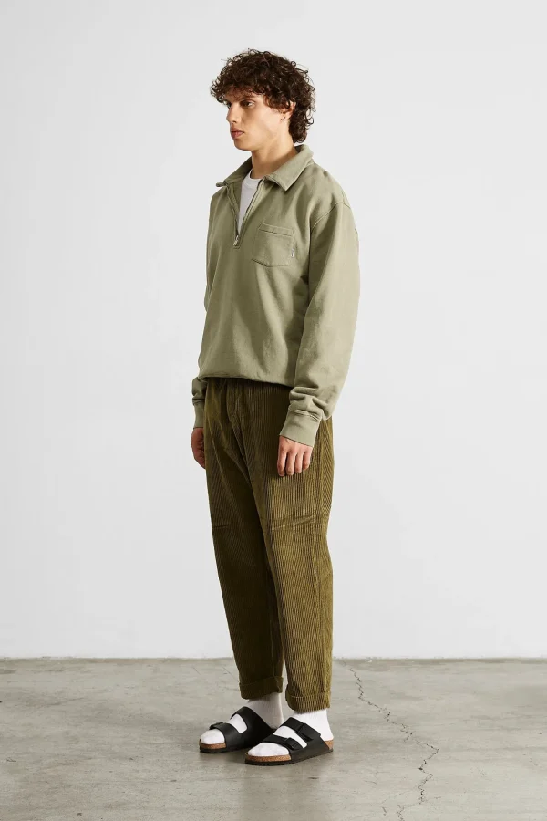 Sale Edmmond Studios Jorge Pants Plain Khaki