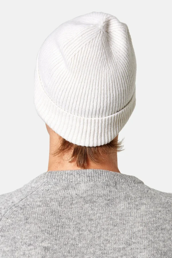 Discount Edmmond Studios Knit Beanie Plain Beige