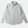 Best Edmmond Studios Linen Shirt Plain Sage