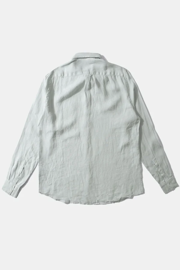 Best Edmmond Studios Linen Shirt Plain Sage