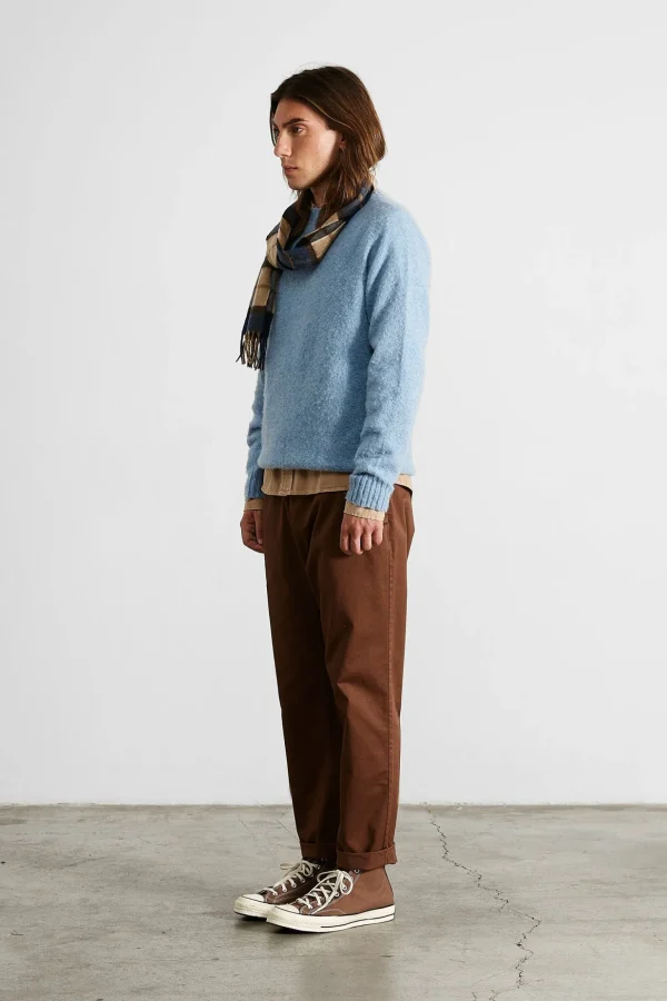 Clearance Edmmond Studios Marvin Pants Plain Brown