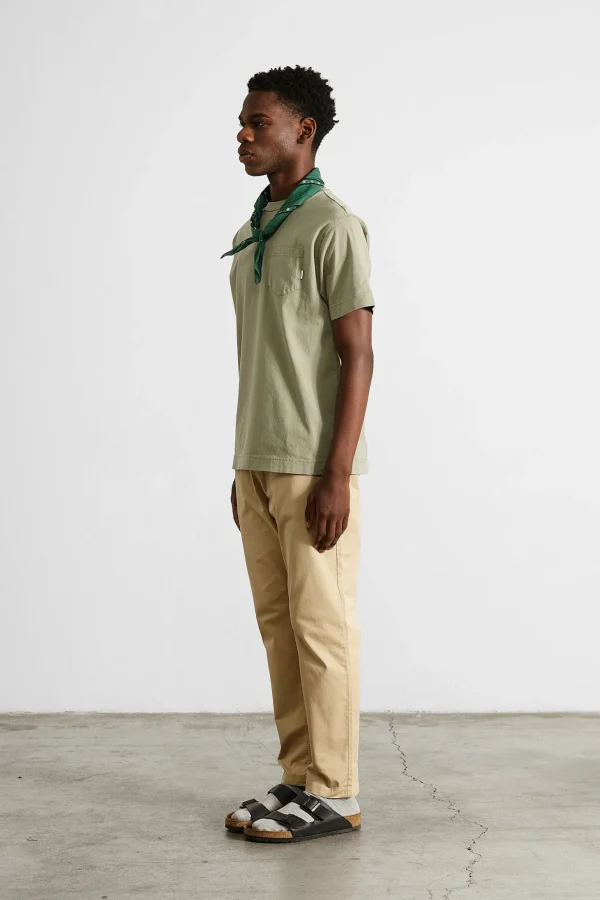 Outlet Edmmond Studios Marvin Pants Plain Tan