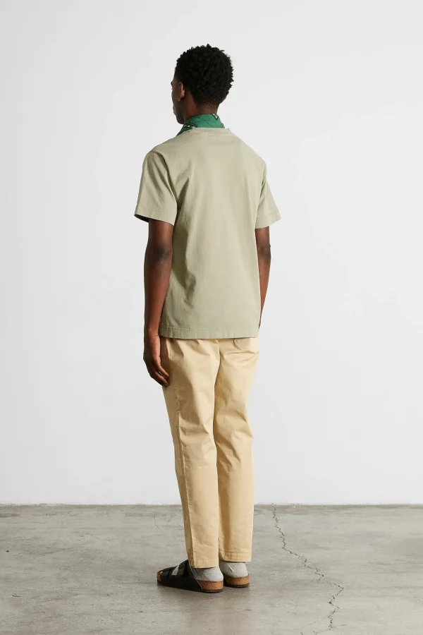 Outlet Edmmond Studios Marvin Pants Plain Tan