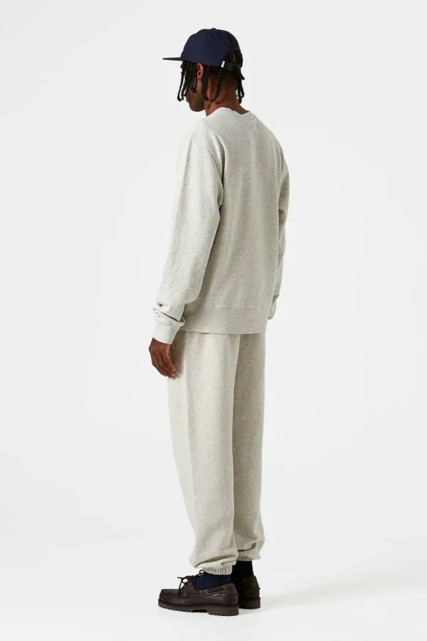 Store Edmmond Studios Mini Logo Pants Plain Light Grey