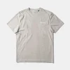 Outlet Edmmond Studios Mini Logo Plain Grey Melange