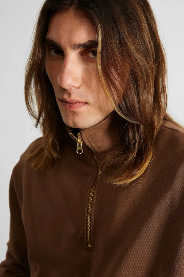 Best Edmmond Studios Page Zip Plain Brown
