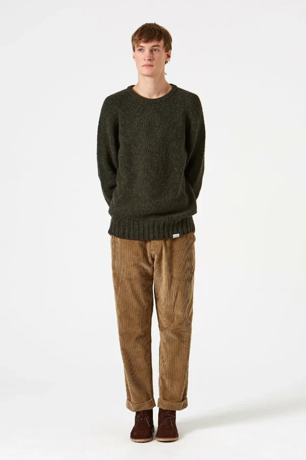 Sale Edmmond Studios Paris Sweater Plain Khaki