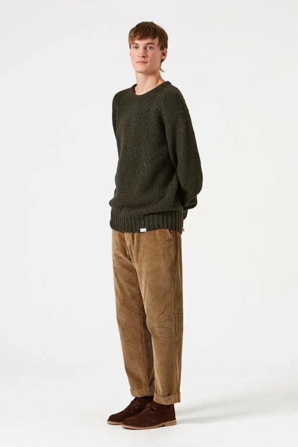 Sale Edmmond Studios Paris Sweater Plain Khaki