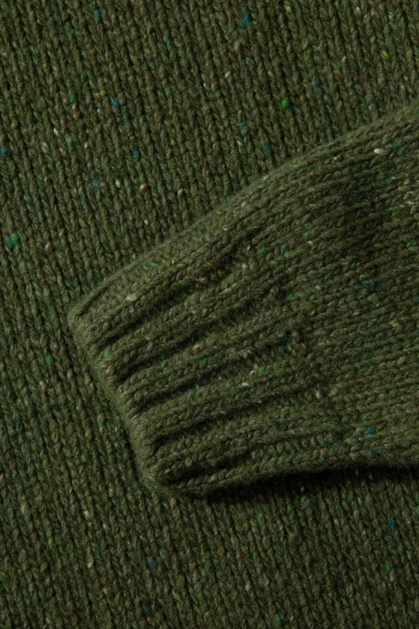New Edmmond Studios Paris Sweater Plain Olive
