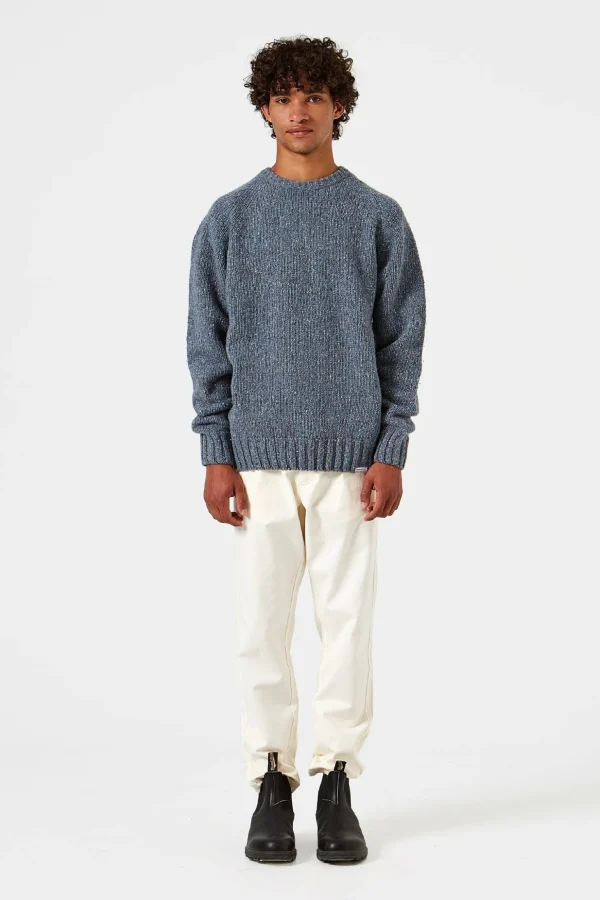 Clearance Edmmond Studios Paris Sweater Plain Steel