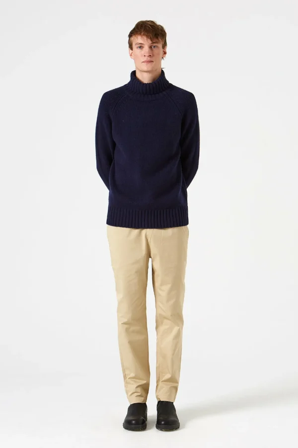 Online Edmmond Studios Paris Turtle Neck Plain Navy
