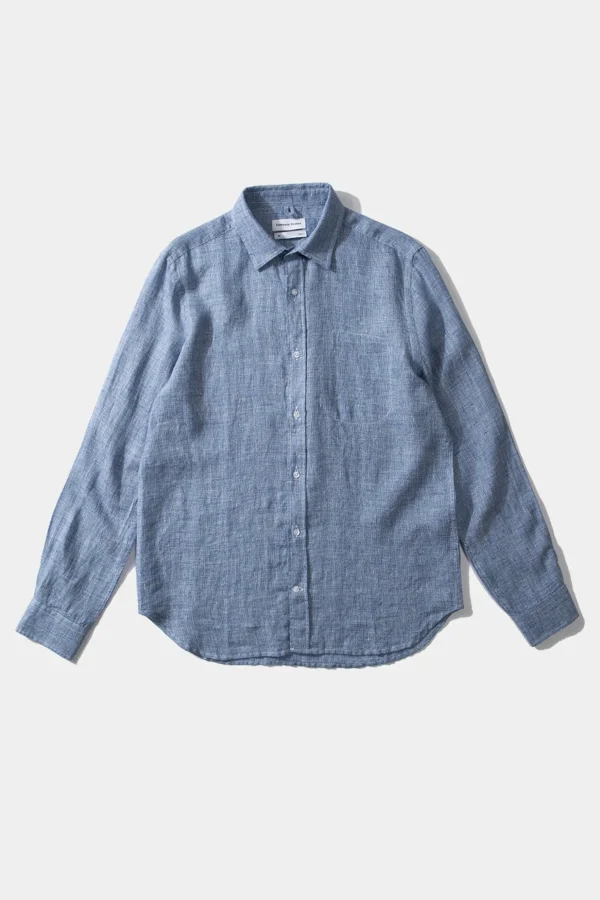 New Edmmond Studios Port Shirt Plain Blue