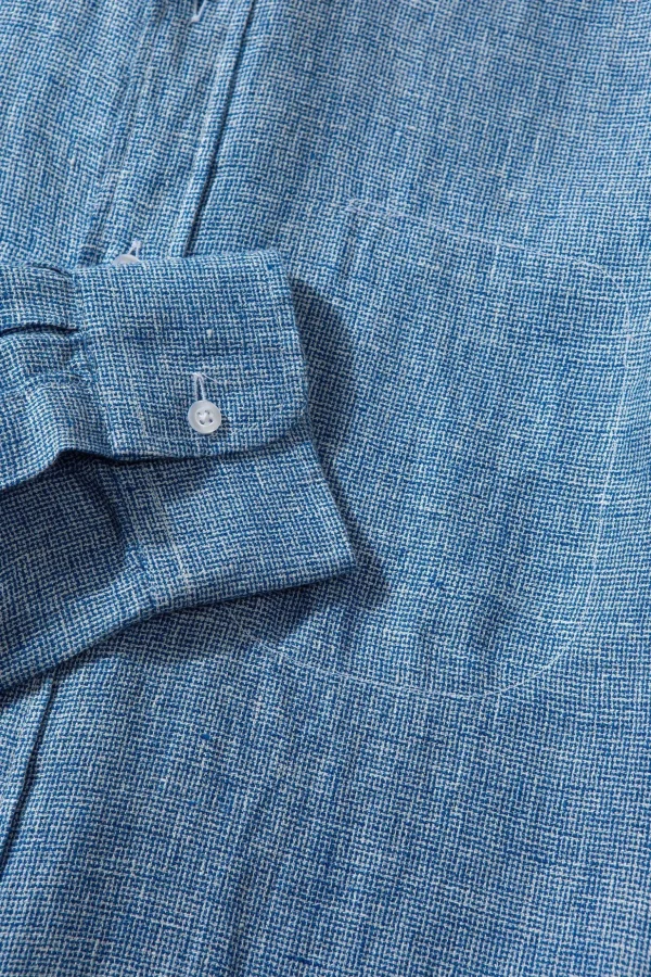 New Edmmond Studios Port Shirt Plain Blue