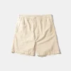 Flash Sale Edmmond Studios Seersucker Shorts Plain Off White
