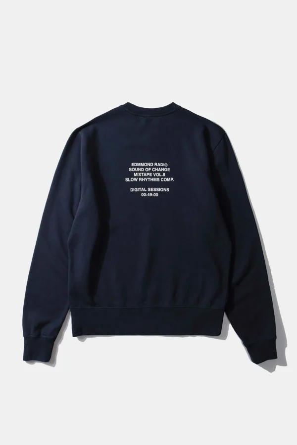 Outlet Edmmond Studios Slow Rythms Sw Plain Navy