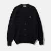 Clearance Edmmond Studios Special Duck Cardigan Plain Navy