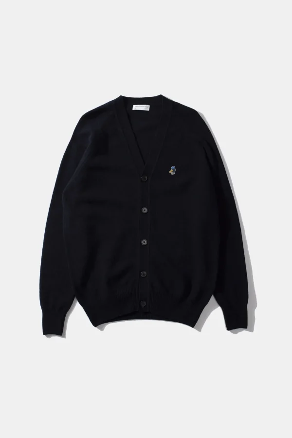 Clearance Edmmond Studios Special Duck Cardigan Plain Navy