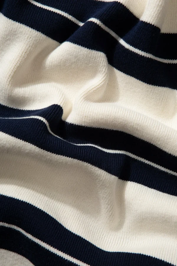 Best Edmmond Studios Striped Sweater Plain Beige