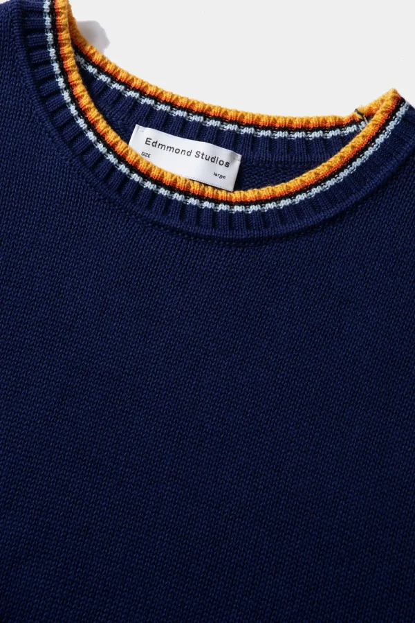 Best Sale Edmmond Studios Sunset Vest Plain Navy