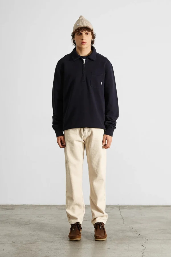 Clearance Edmmond Studios Temple Sw Plain Navy