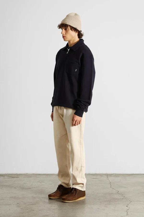 Clearance Edmmond Studios Temple Sw Plain Navy