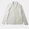 New Edmmond Studios Terry Long Shirt Plain Off White