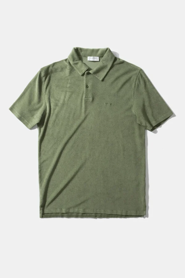 Best Edmmond Studios Terry Polo Plain Olive