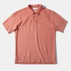 Discount Edmmond Studios Terry Polo Plain Salmon