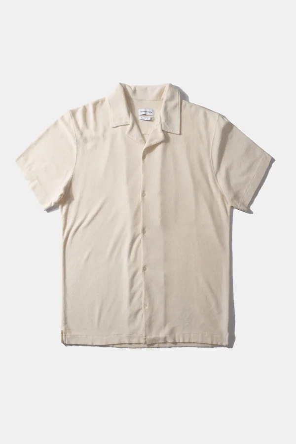 Cheap Edmmond Studios Terry Shirt Plain Off White